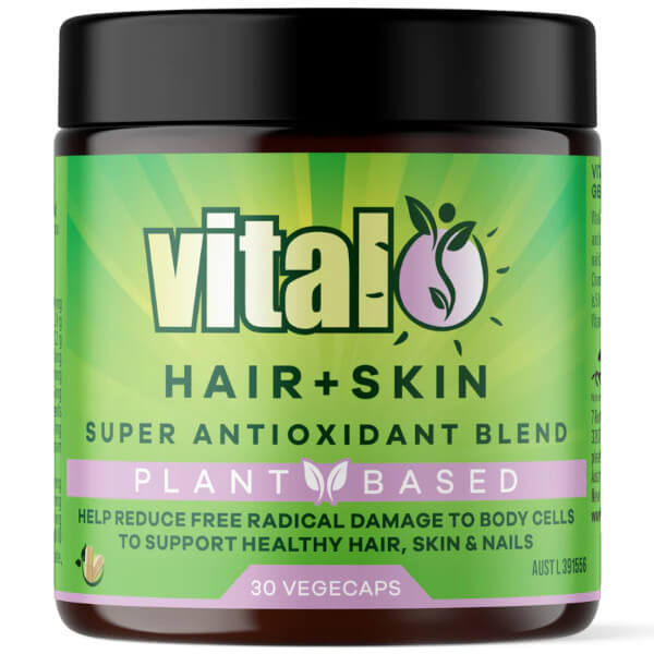 Vital Hair + Skin Super Antioxidant Blend 30 Caps Supplements.co.nz