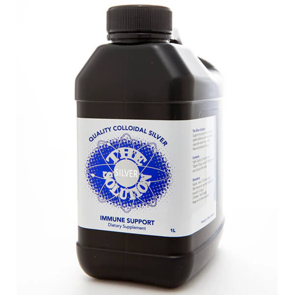 CHS The Silver Solution 1L Colloidal Silver Supplements.co.nz