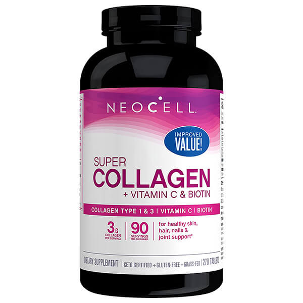 NeoCell Super Collagen + Vitamin C &amp; Biotin 270 Tabs
