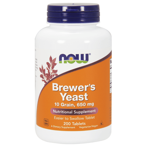 Now Foods Brewer&#39;s Yeast 650mg 200 Tabs