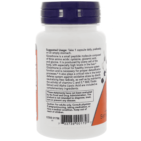 Now Foods Glutathione 500mg 30 Veggie Caps - Supplements.co.nz Now Foods Glutathione 500mg 30 Veggie Caps - Supplements.co.nz
