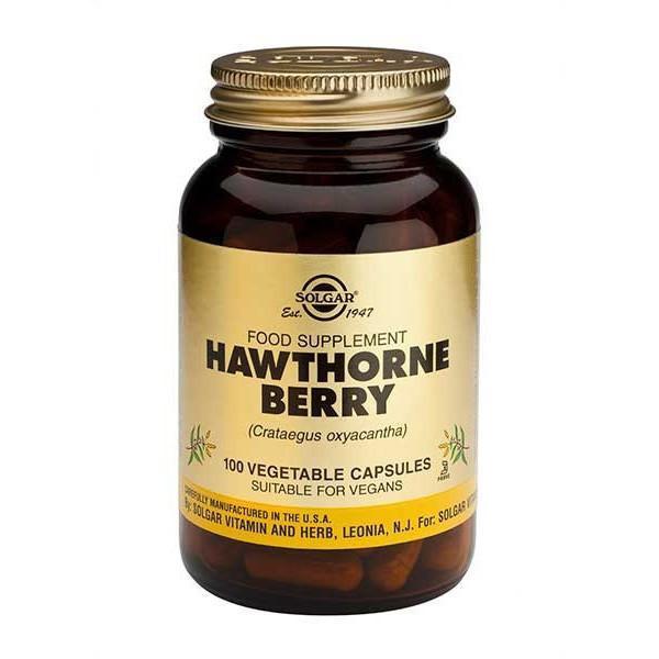 Solgar - Solgar Hawthorne Berry 100 Vegetable Capsules - Supplements.co.nz