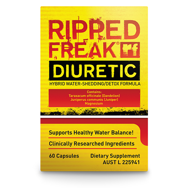 PharmaFreak Ripped Freak Diuretic 60 Caps - Supplements.co.nz