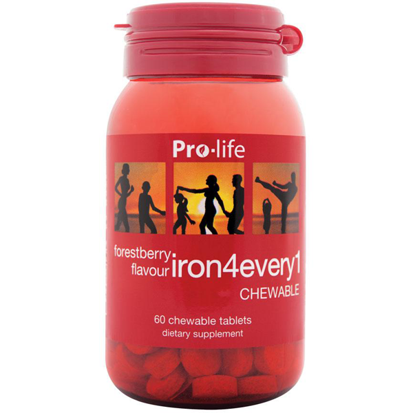 Pro-life Iron 4 Every 1 60 Chewables