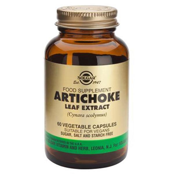 Solgar Artichoke Leaf Extract 60 Vegetable Capsules-Physical Product-Solgar-Supplements.co.nz