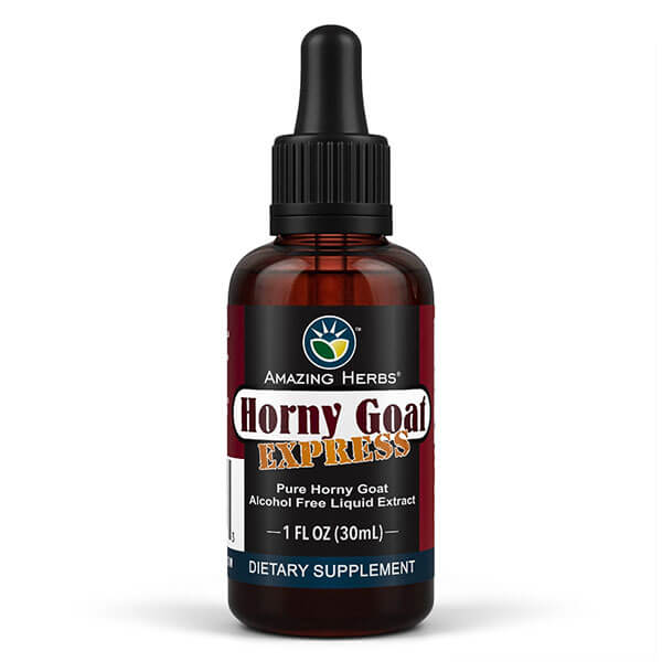 Amazing Herbs Horny Goat Express Liquid Extract Drops 30ml