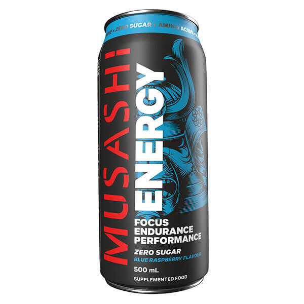 Musashi Energy Drink 500ml x12 Supplements.co.nz