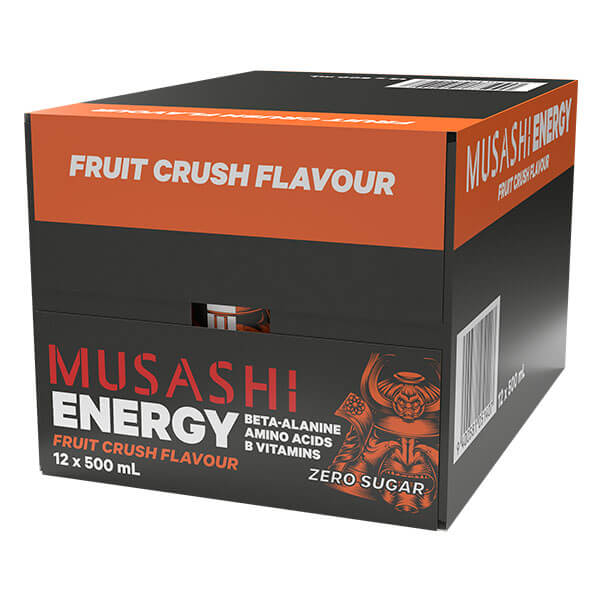 Musashi Energy Drink 500ml x12 Supplements.co.nz