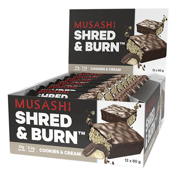 musashi l carnitine 100g Shred and Burn Bar 60g Box of 12 L-Carnitin | CARNITIN 3000