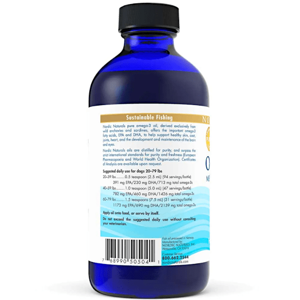 Nordic naturals omega 3 online for dogs