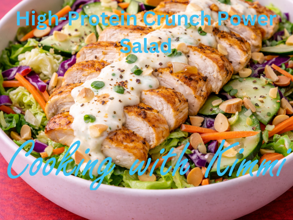 Cooking with Kimmi - High-Protein Crunch Power Salad