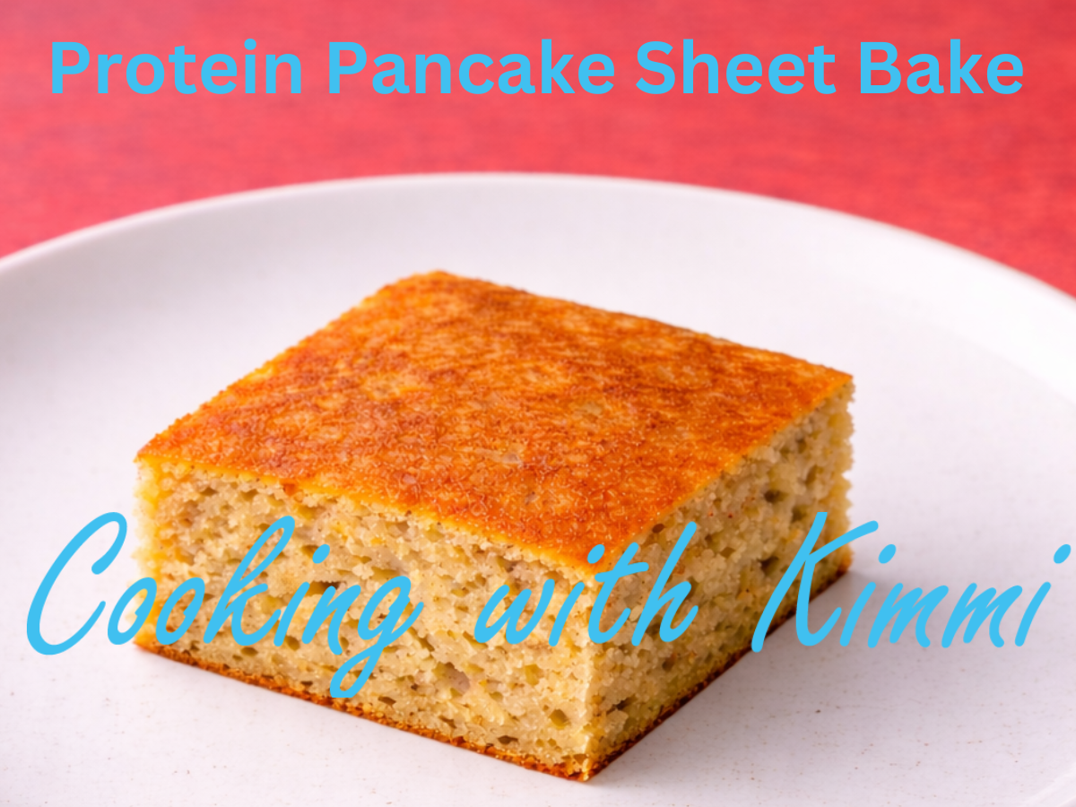 Cooking with Kimmi – Protein Pancake Sheet Bake