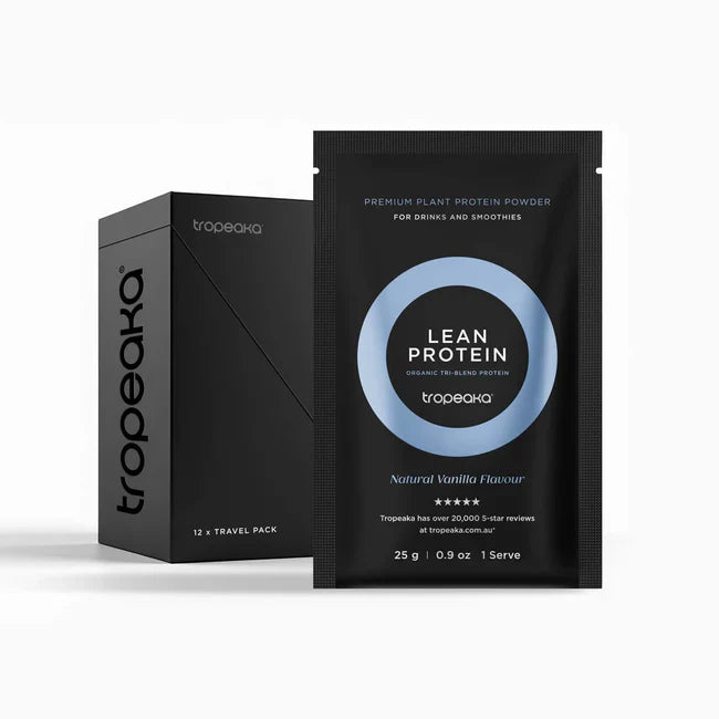 Tropeaka Lean Protein Single Serve Box 25g (Box of 12 single serves)