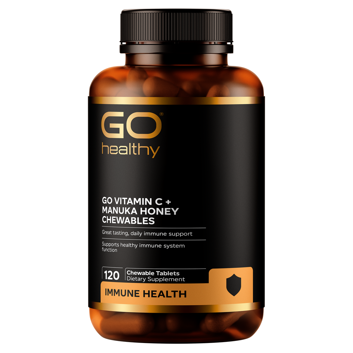 GO Vitamin C + Manuka Honey Chewable 120 Chew Tabs 120