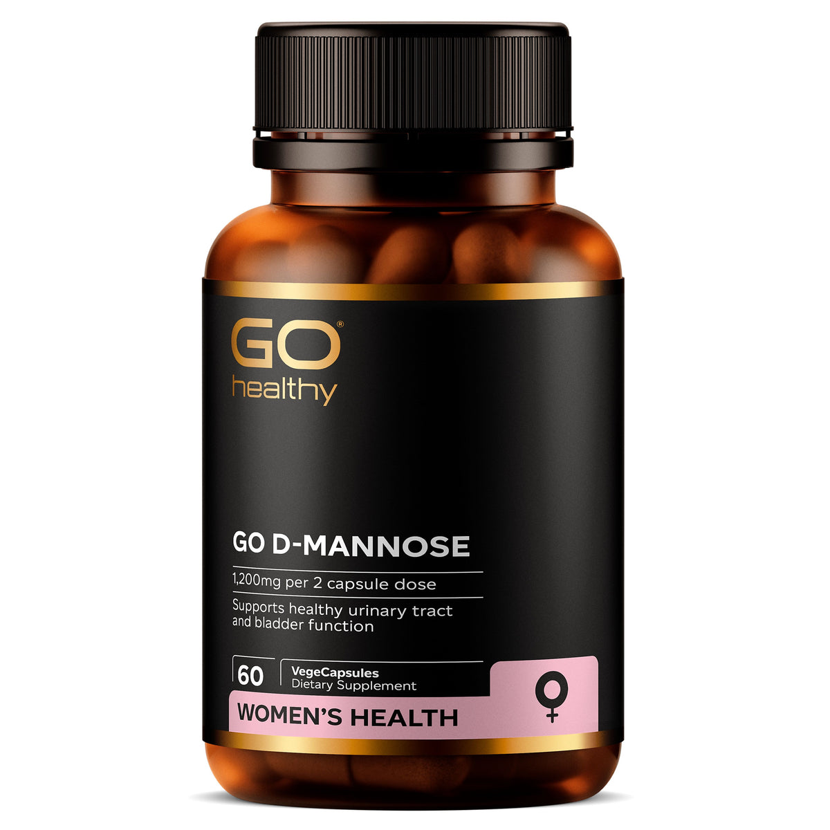 GO D-Mannose 60 VCaps 60