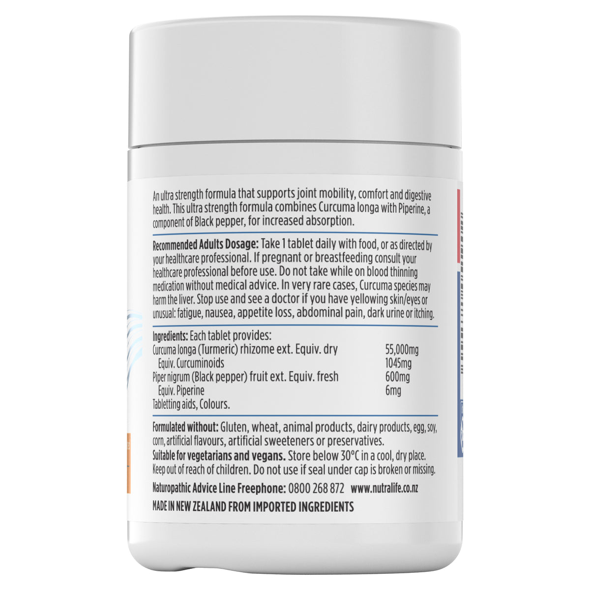 Ultra Strength Turmeric 55,000 + 50