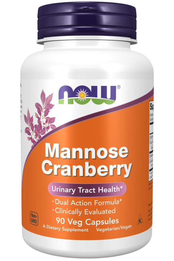 NOW D-Mannose + Cranberry