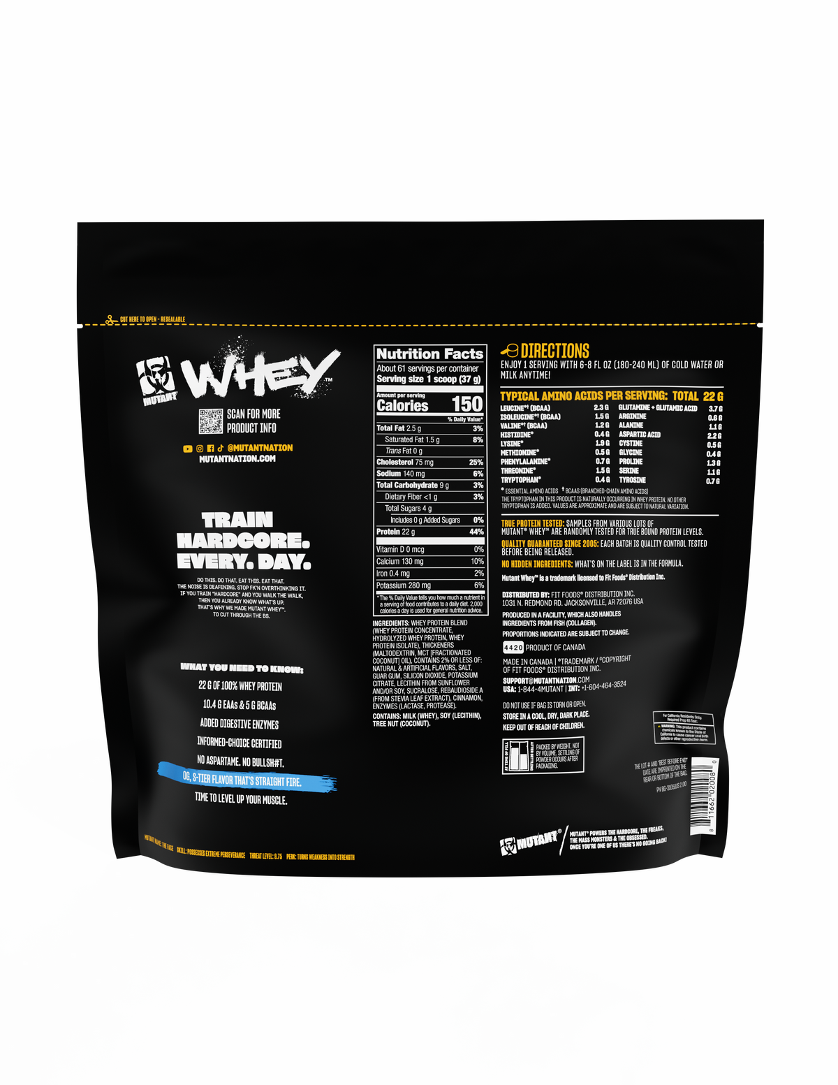 MUTANT® WHEY™ Protein Powder