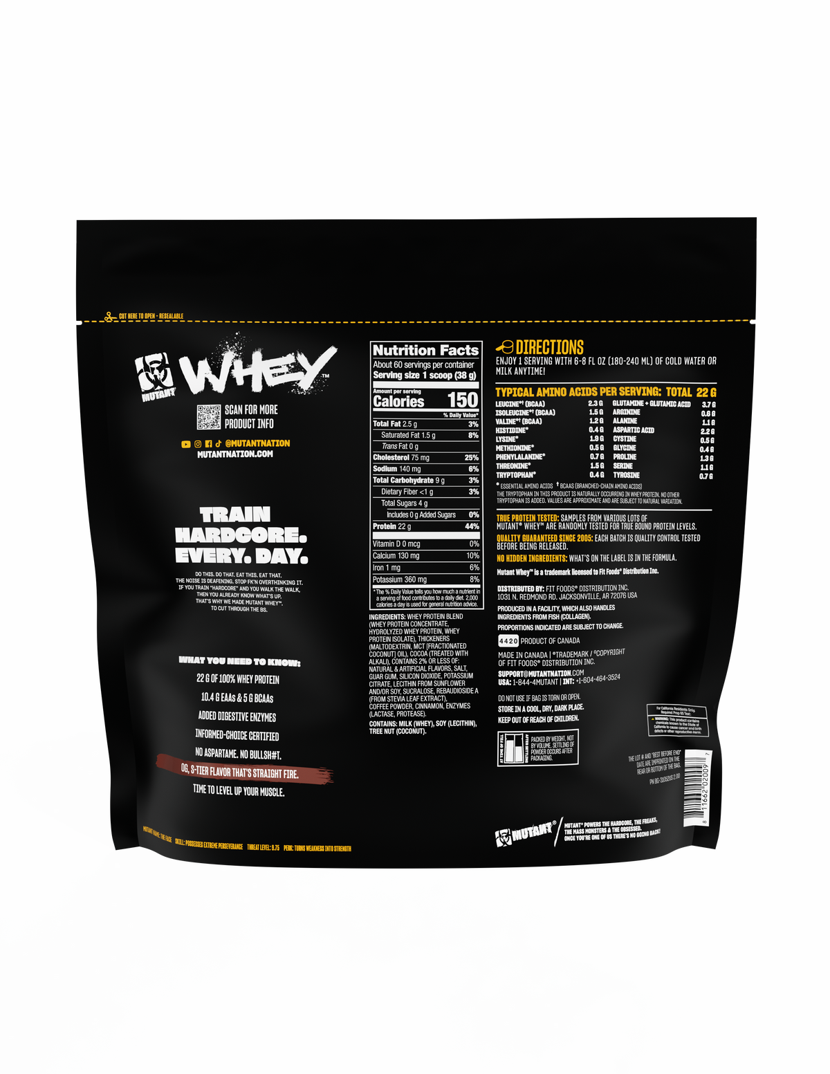 MUTANT® WHEY™ Protein Powder