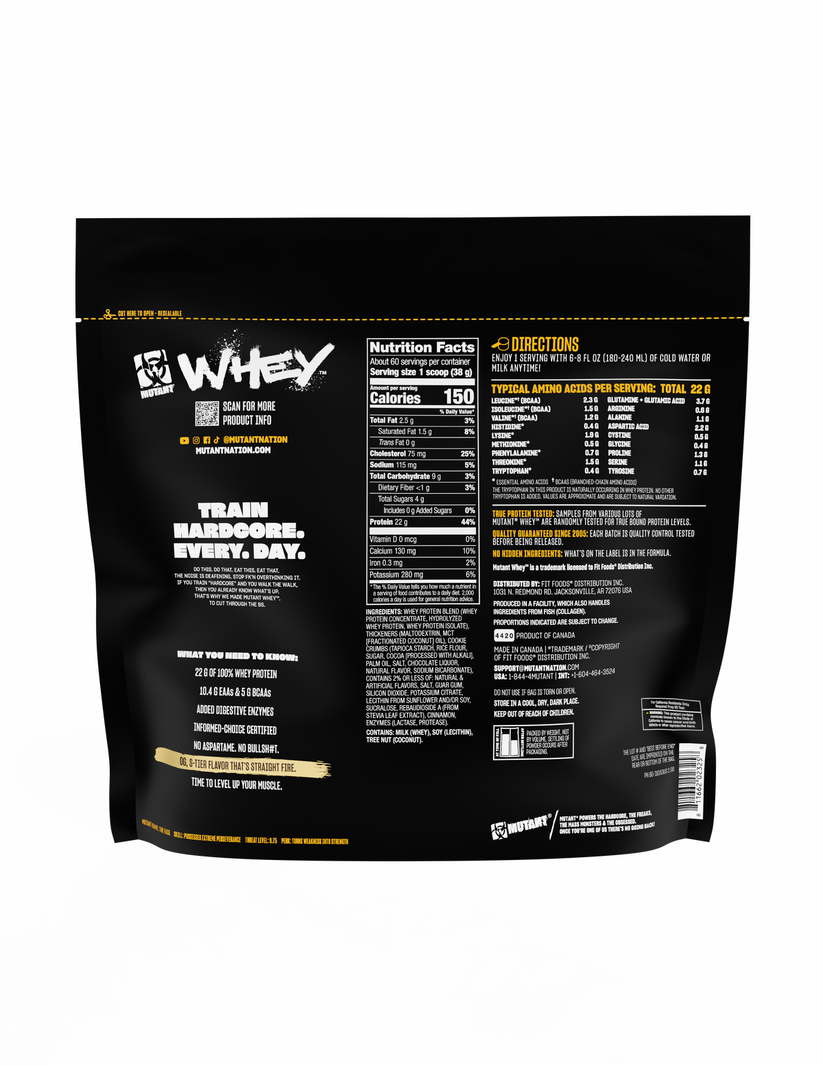 MUTANT® WHEY™ Protein Powder