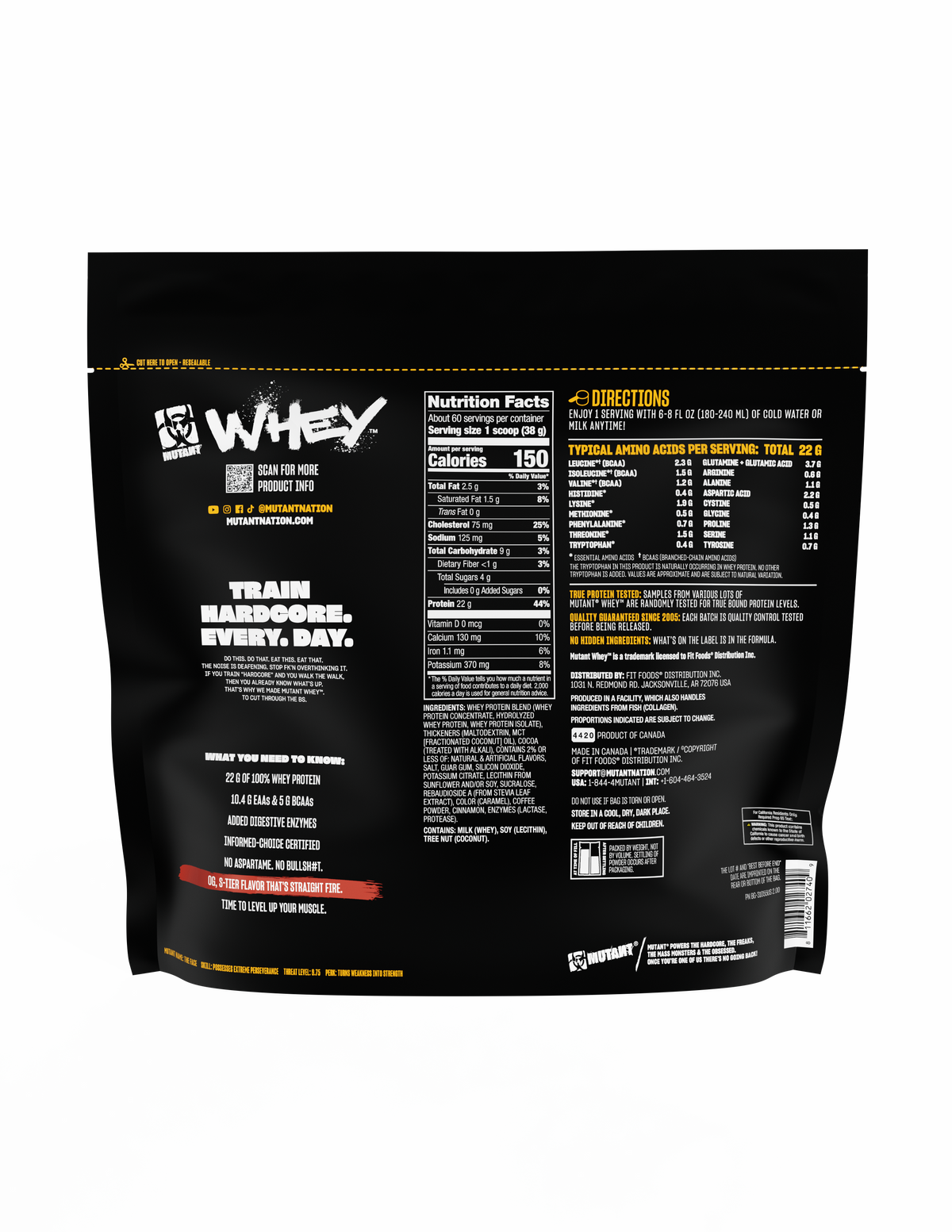 MUTANT® WHEY™ Protein Powder