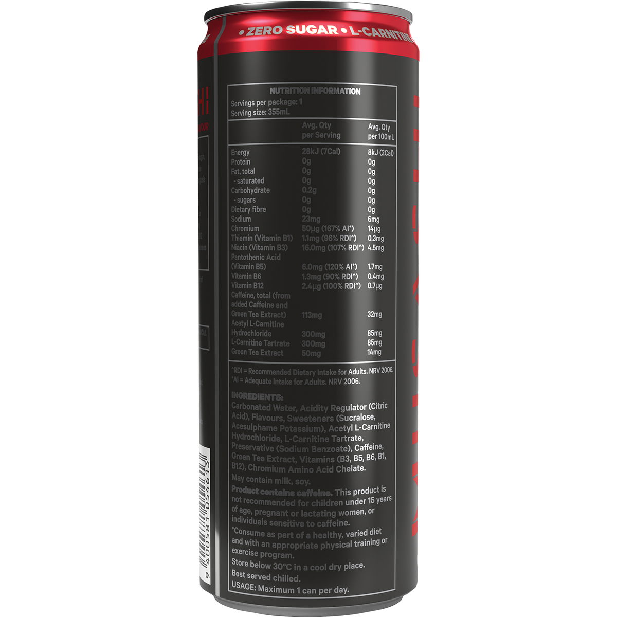 Musashi Shred Energy 12 Pack