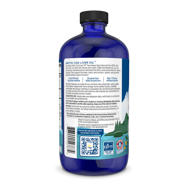Nordic Naturals Arctic Cod Liver Oil 473ml