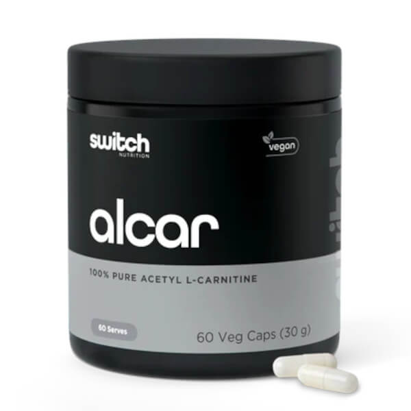 Switch Nutrition 100% Pure Alcar 60 Caps