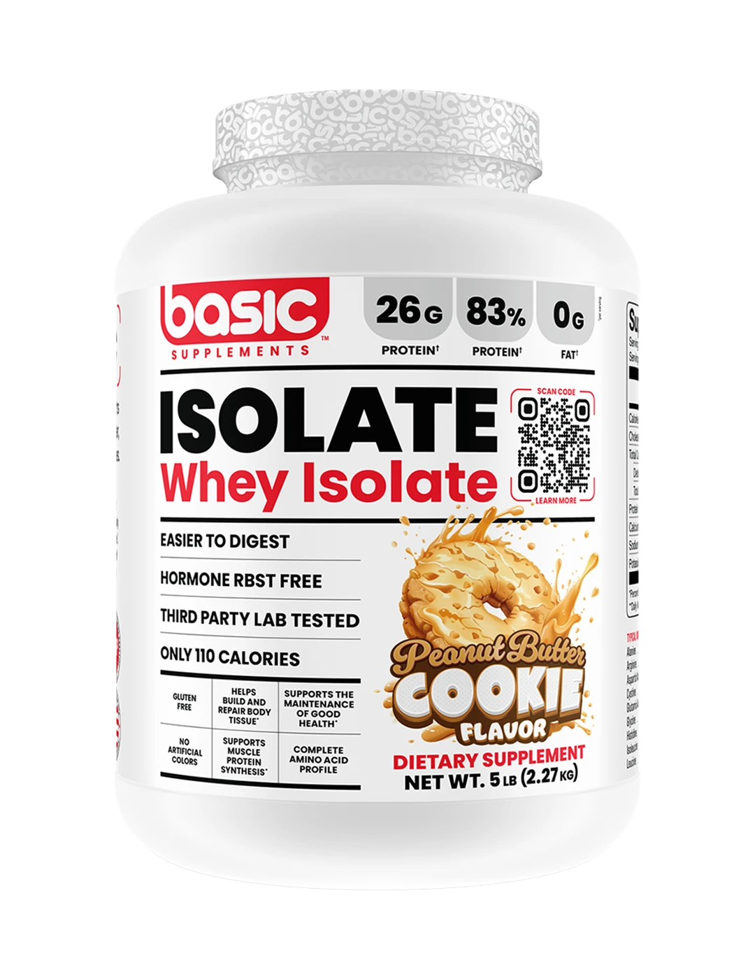 Basic Supplements Whey Isolate + Free Basic Creatine