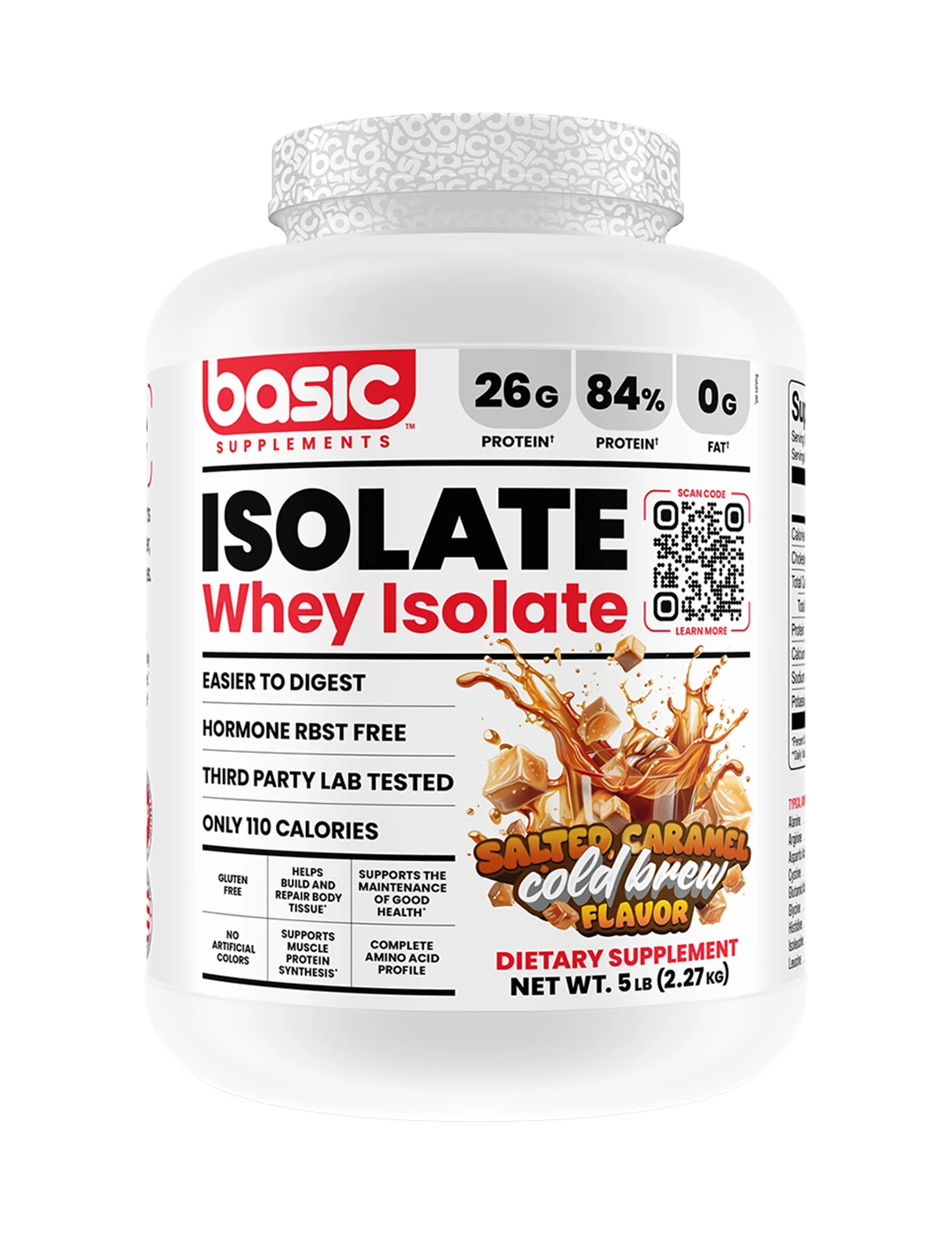 Basic Supplements Whey Isolate + Free Basic Creatine