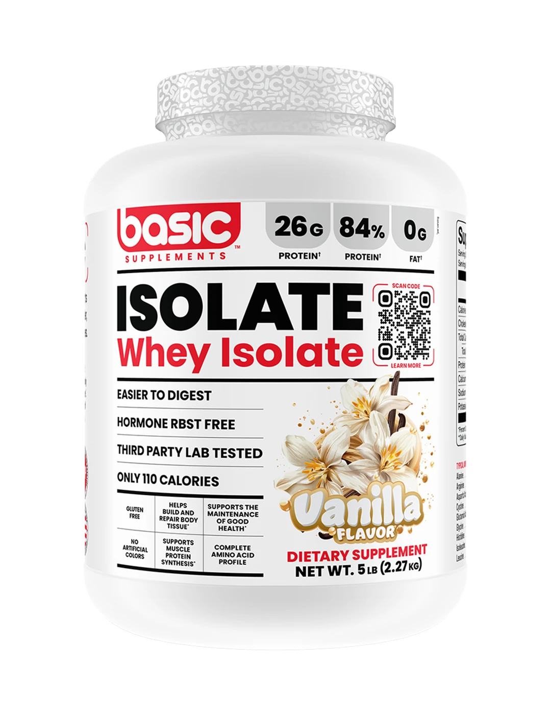 Basic Supplements Whey Isolate + Free Basic Creatine