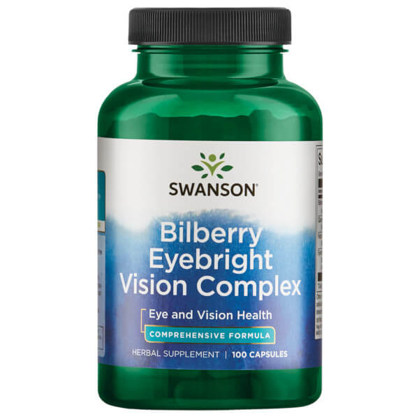Swanson Bilberry Eyebright Vision Complex 100 Caps