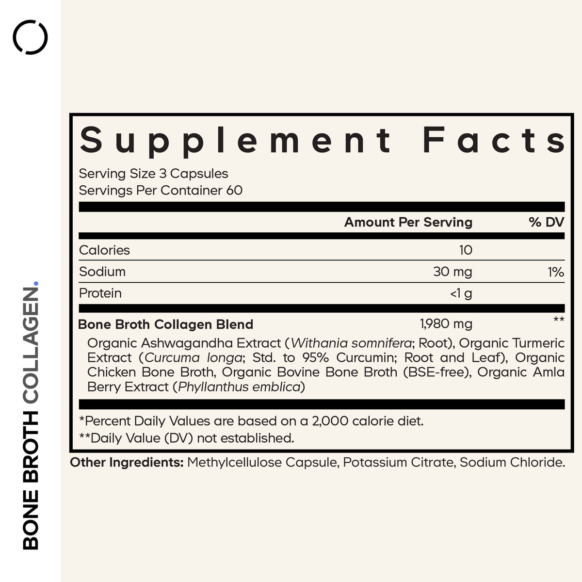 Grass Fed Organic Bone Broth Collagen