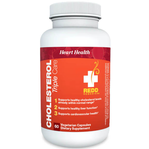 Redd Remedies Cholesterol Triple Care 60 Caps