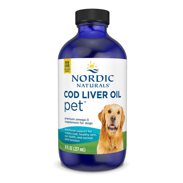 Nordic Naturals Pet Cod Liver Oil (Medium/Large Breed Dogs) 237ml
