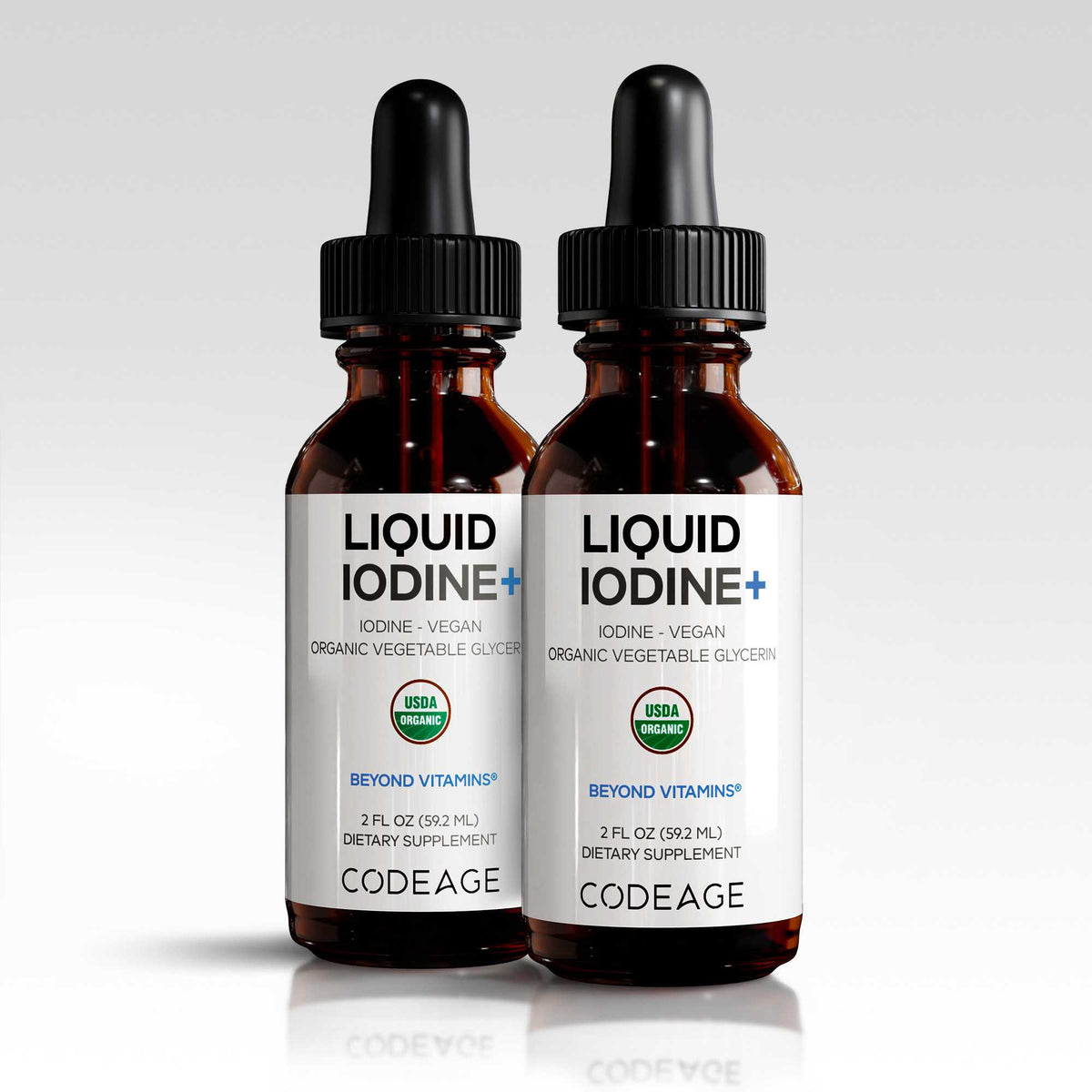 Liquid Iodine + USDA Certified Organic