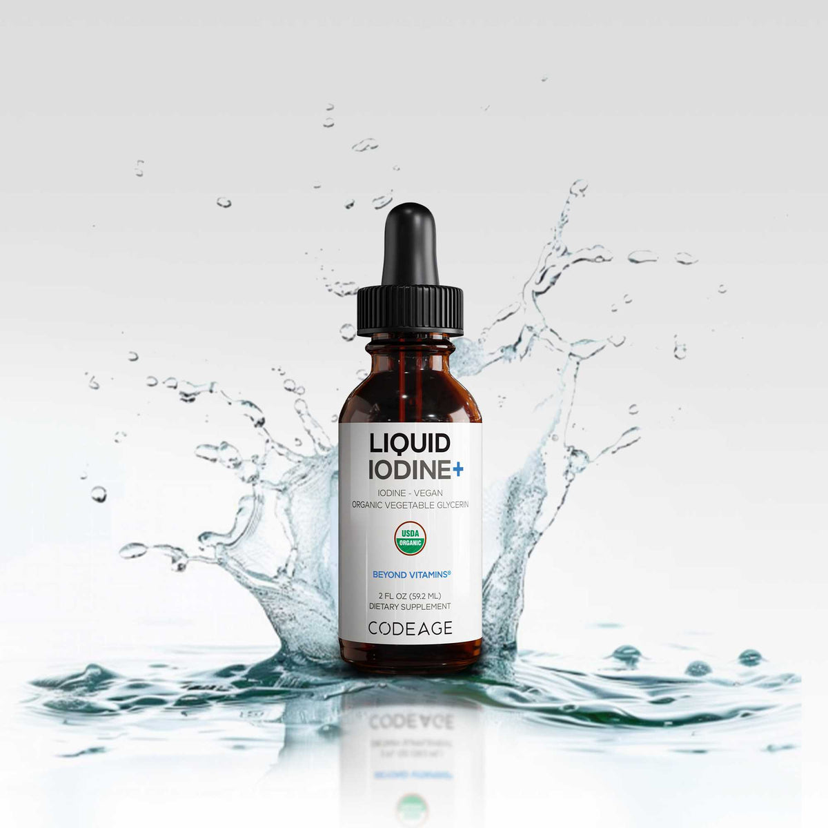 Liquid Iodine + USDA Certified Organic