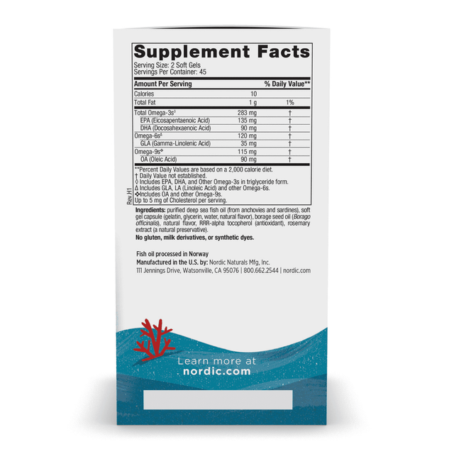 Nordic Naturals Complete Omega Junior 90 Softgels