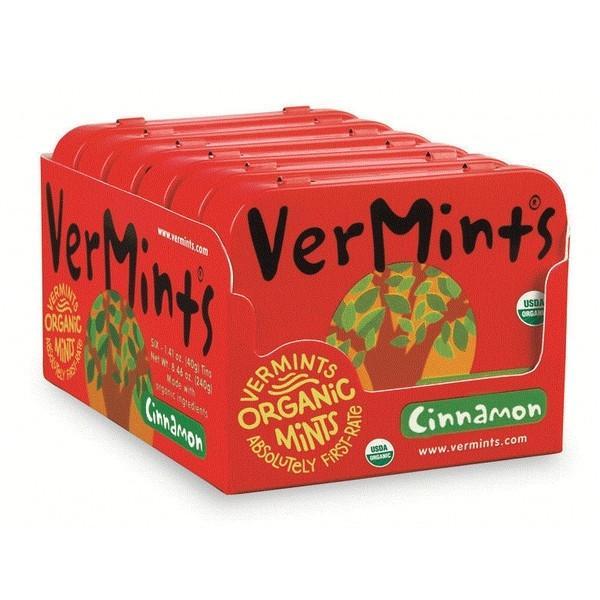 Vermints - Vermints - Cinnamint 6 Tins/Outer - Supplements.co.nz - 1
