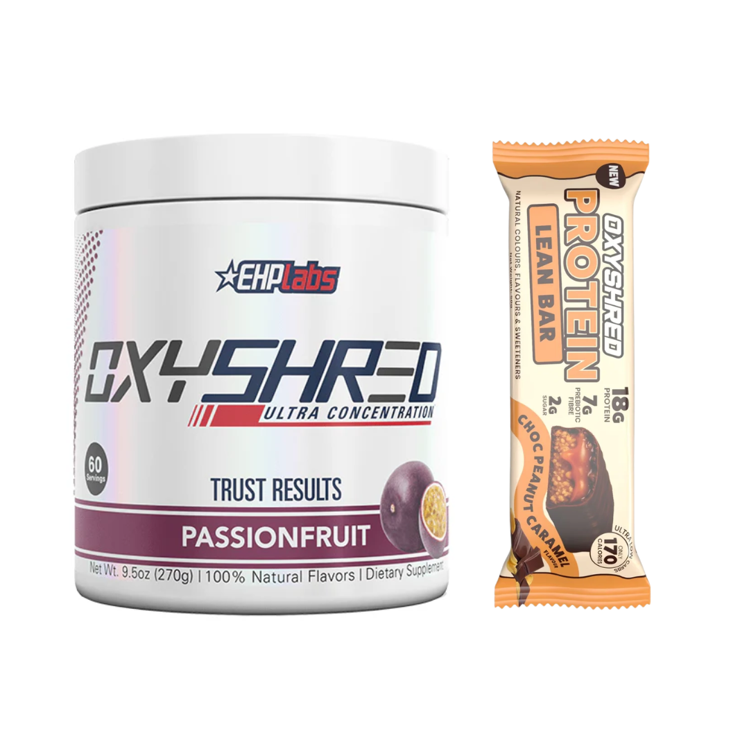 EHPLabs OxyShred 60 Serves + FREE Oxyshred Bar