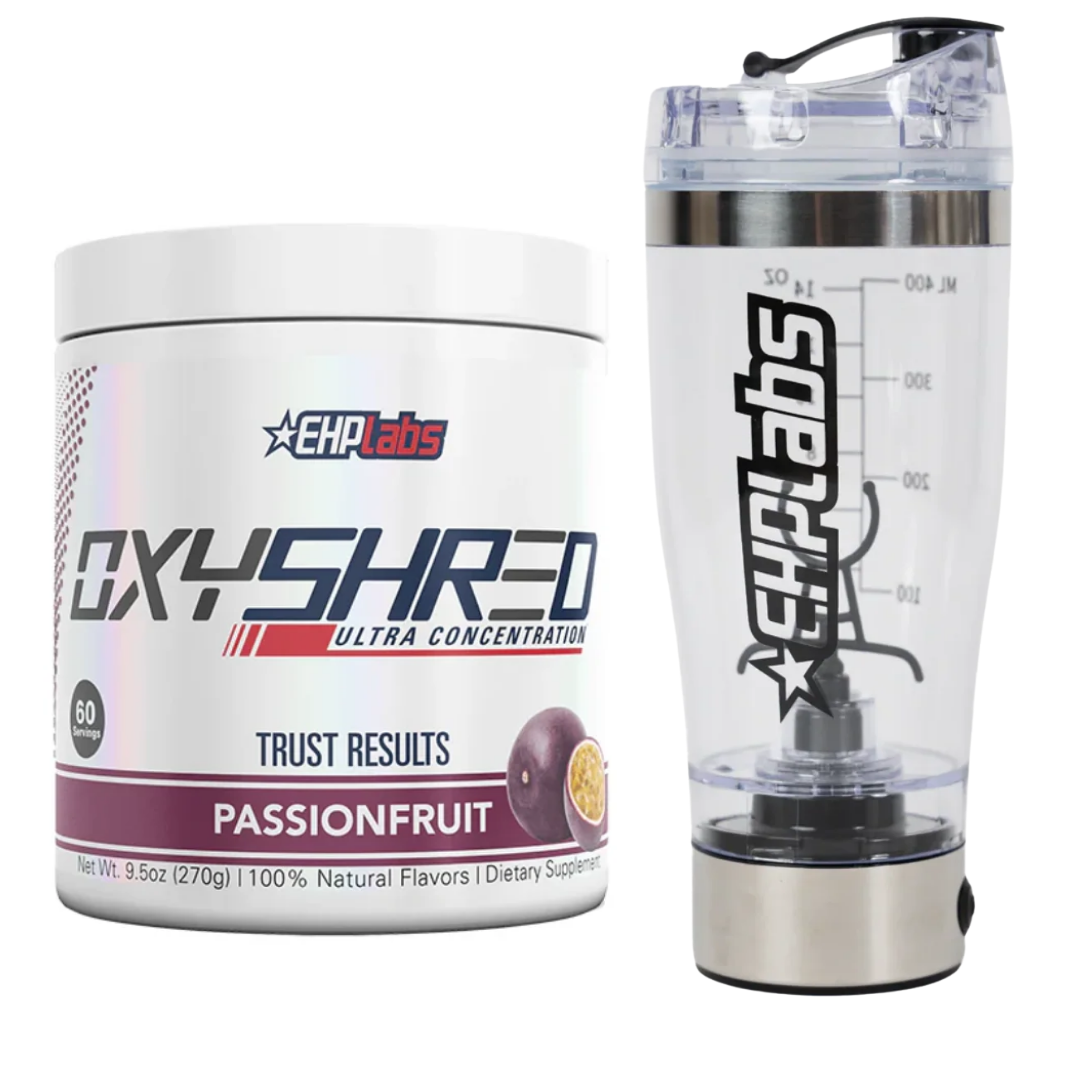EHPLabs OxyShred 60 Serves + FREE EHPLABS Electric Shaker