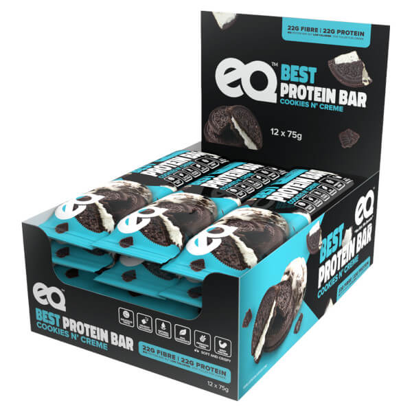 EQ Best Protein Bars 75g x12