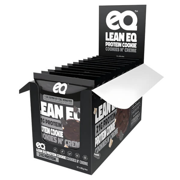 EQ Lean Protein Cookies 85g x12