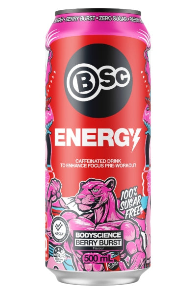 BSc ENERGY Cans 500ml (x12)