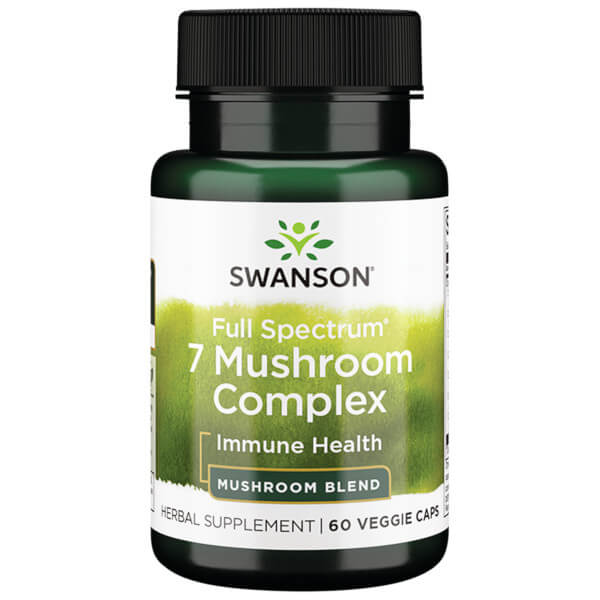Swanson Full Spectrum 7 Mushroom Complex 60 Caps