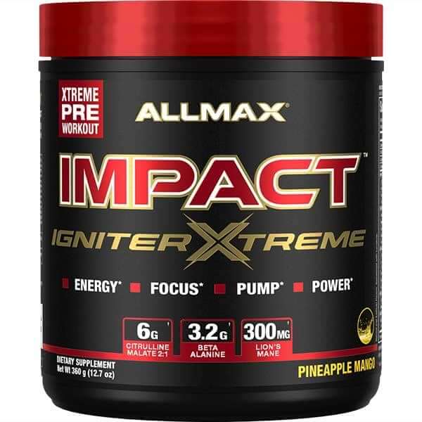 Allmax Nutrition Impact Igniter Xtreme 360g
