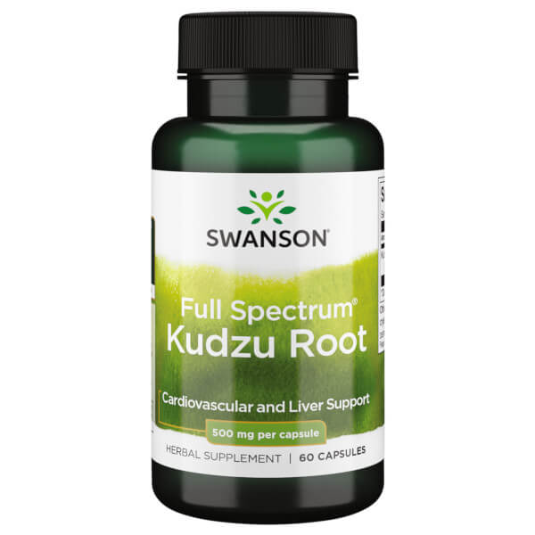 Swanson Kudzu Root Full Spectrum 500mg 60 Caps