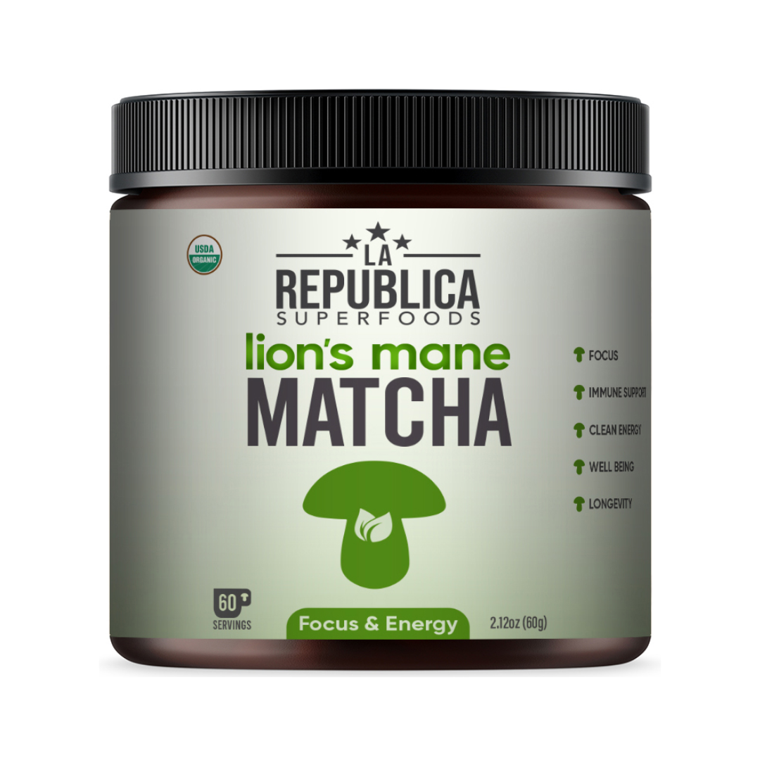 LA Republica Superfoods Lion's Mane Matcha 60g