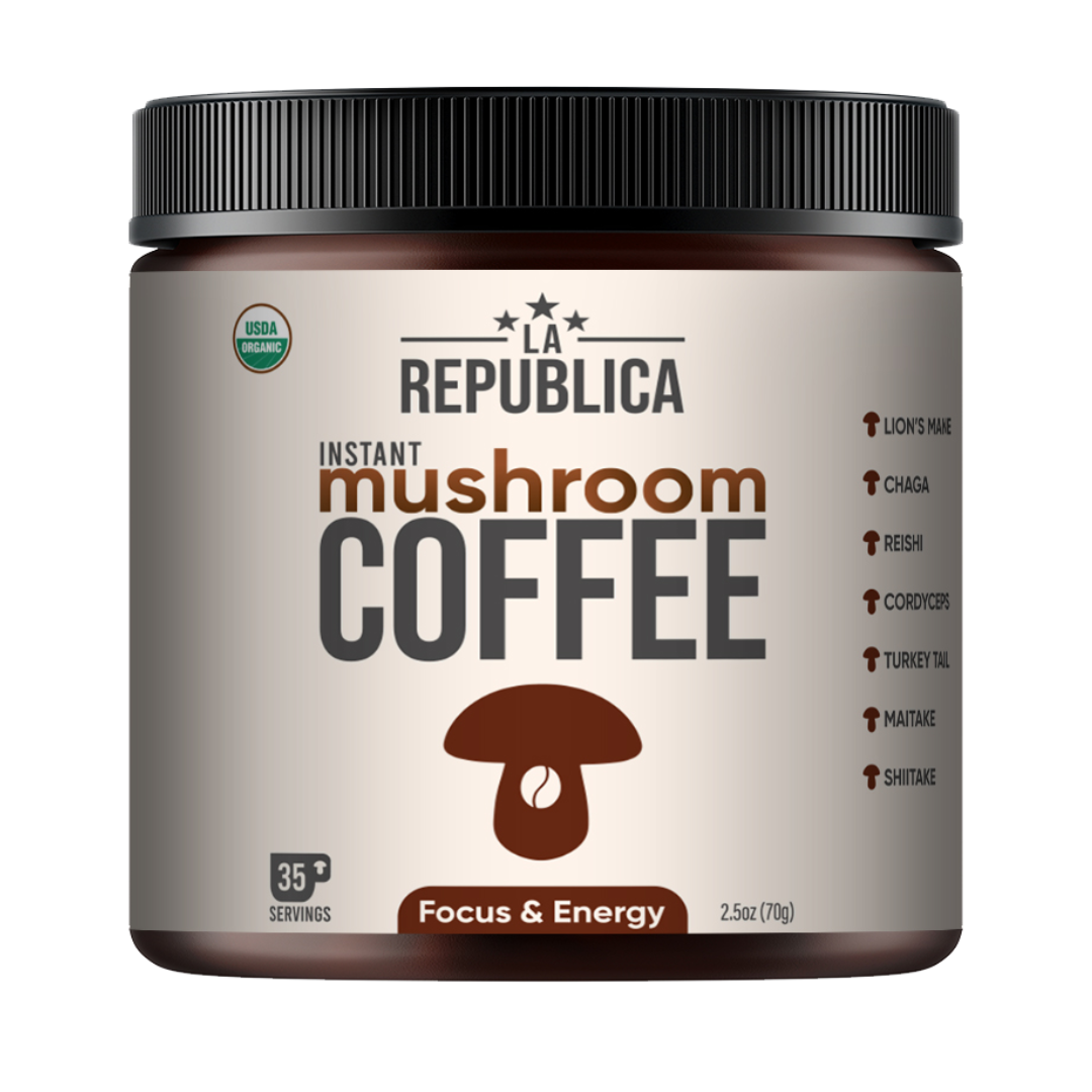LA Republica Instant Mushroom Coffee 70g