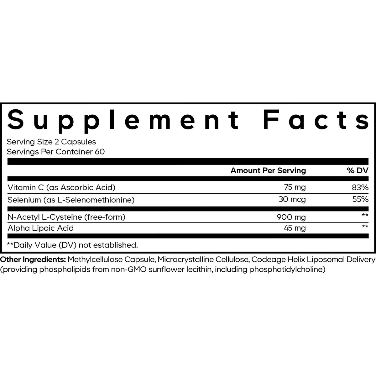 Liposomal NAC+ Platinum